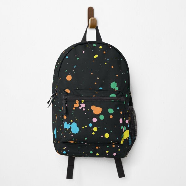Item preview, Multi colour paint spatter splatter pattern designed and sold by PY Tees.