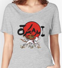 Camiseta ancha para mujer Okami