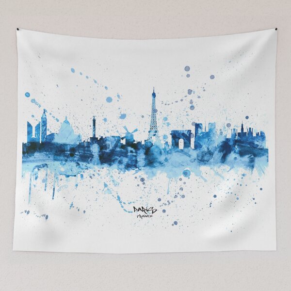 Item preview, Paris France Skyline designed and sold by ArtPrints.