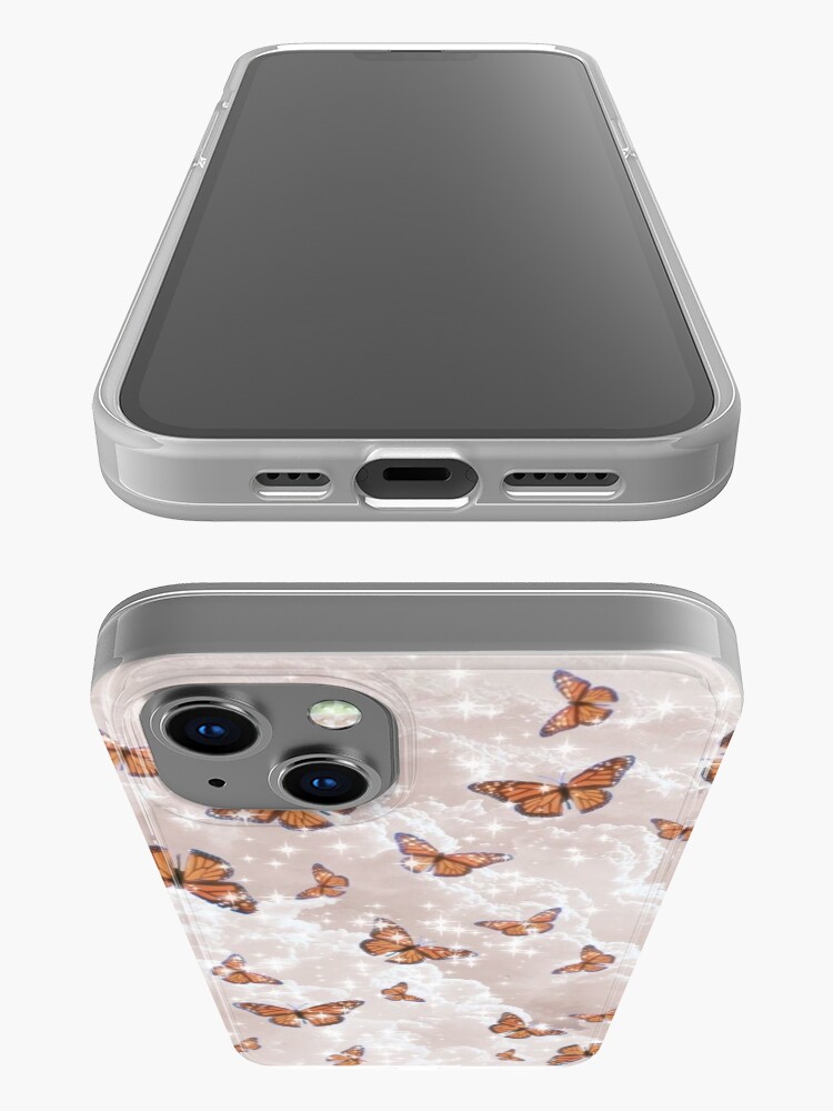 Alternative Ansicht von Ästhetische Schmetterlinge iPhone-Hülle