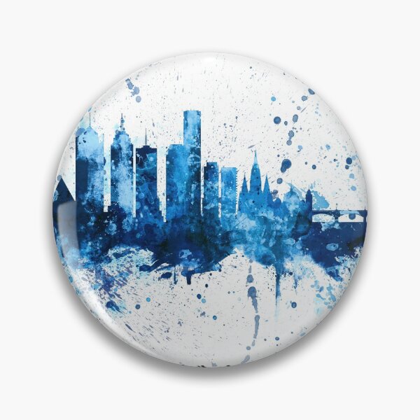 Item preview, Melbourne Australia Skyline designed and sold by ArtPrints.