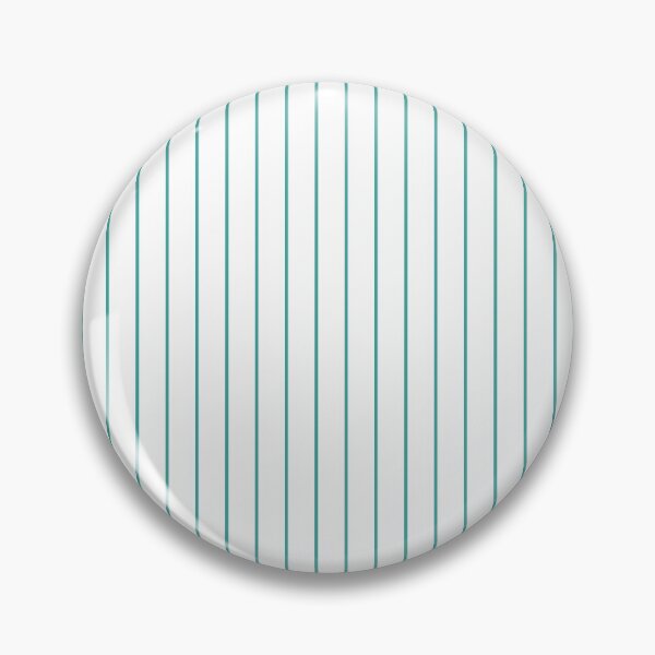 Item preview, Turquoise pinstripes pattern on white, minimal design, summer marine beach house pattern designed and sold by UDDesign.