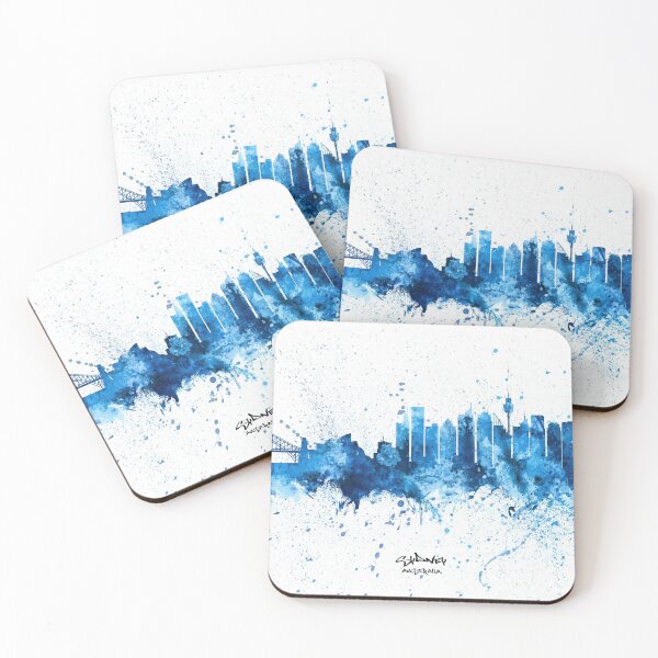 Item preview, Sydney Australia Skyline designed and sold by ArtPrints.