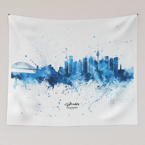 Item preview, Sydney Australia Skyline designed and sold by ArtPrints.