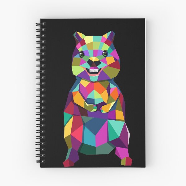 Item preview, Quokka Marsupial Australia smiles geometrically designed and sold by mMx-Design.