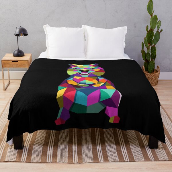 Item preview, Quokka Marsupial Australia smiles geometrically designed and sold by mMx-Design.
