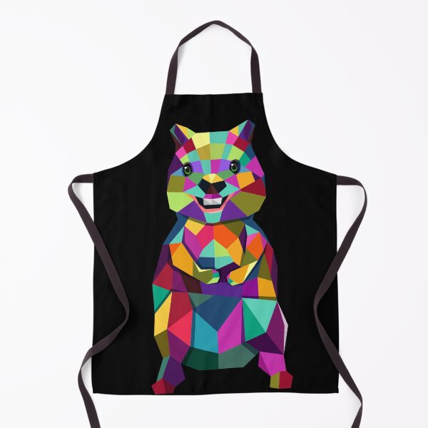 Item preview, Quokka Marsupial Australia smiles geometrically designed and sold by mMx-Design.