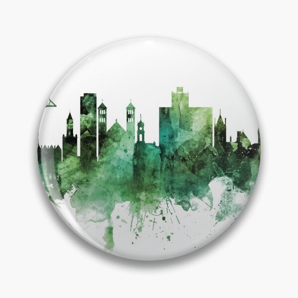 Item preview, Middlesbrough England Skyline designed and sold by ArtPrints.