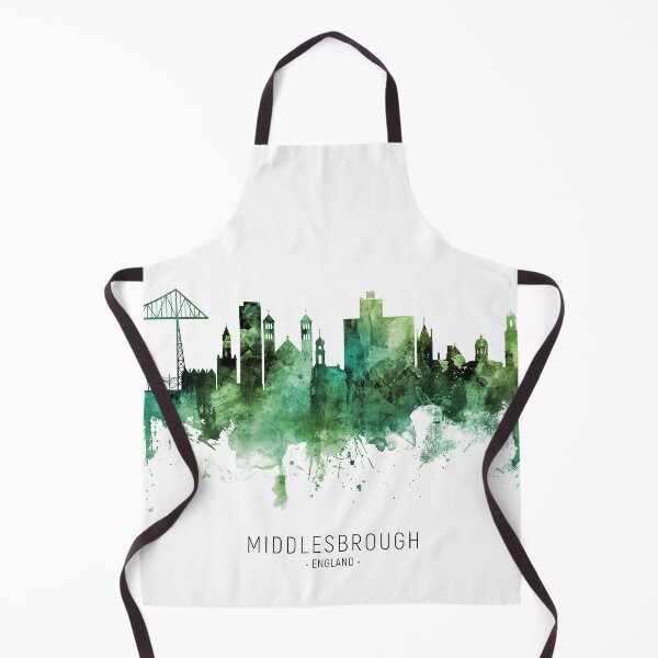 Item preview, Middlesbrough England Skyline designed and sold by ArtPrints.