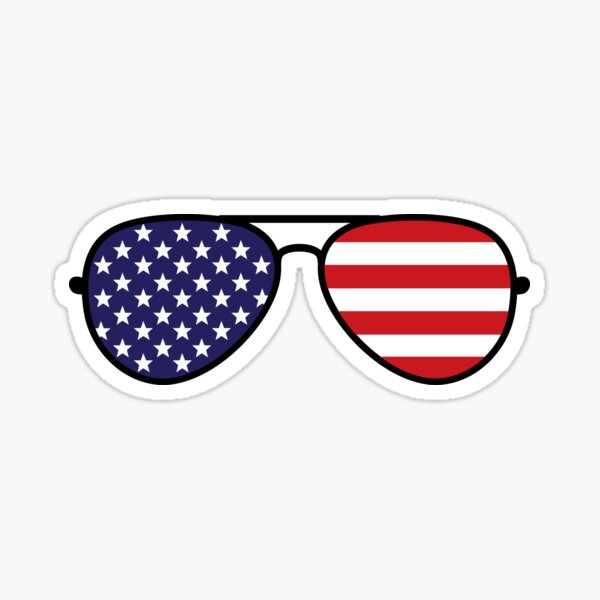 American Flag Stickers for Sale | Redbubble