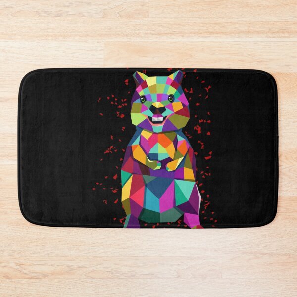 Item preview, Quokka Marsupial Australia smiles geometrically designed and sold by mMx-Design.