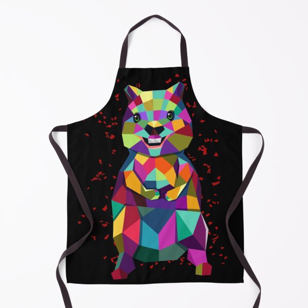 Item preview, Quokka Marsupial Australia smiles geometrically designed and sold by mMx-Design.