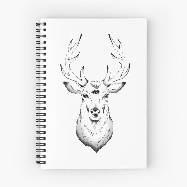 Item preview, Three-Eyed Deer designed and sold by KatDrawsIt.