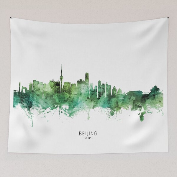 Item preview, Beijing China Skyline designed and sold by ArtPrints.