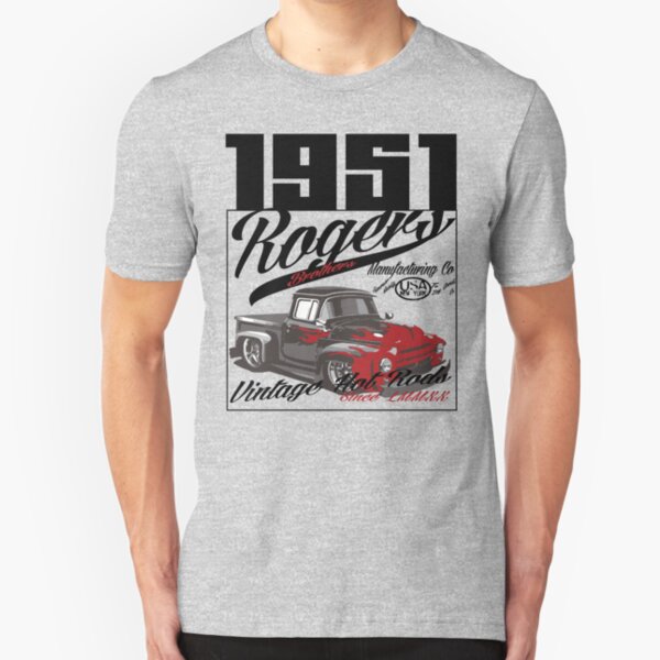 1951 car by rogers brothers Slim Fit T-Shirt