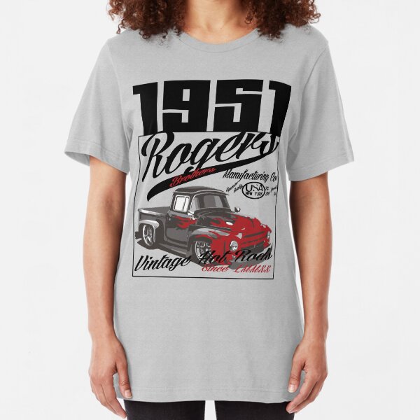 1951 car by rogers brothers Slim Fit T-Shirt