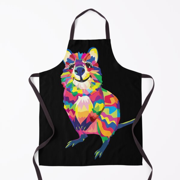 Item preview, Quokka Marsupial Australia smiles geometrically rainbow designed and sold by mMx-Design.