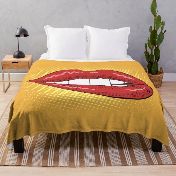 Item preview, Pop Art Style Kiss designed and sold by MaayanCo.