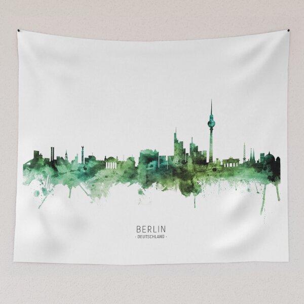 Item preview, Berlin Germany Skyline designed and sold by ArtPrints.