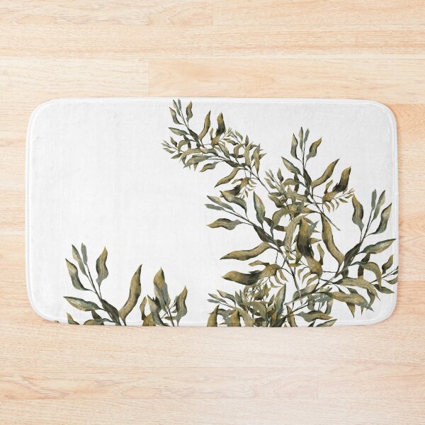 Item preview, hand painted gum tree leaves designed and sold by kelele.