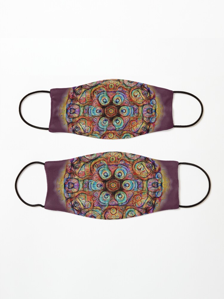 Alternate view of #DeepDreamed Amulet Mask