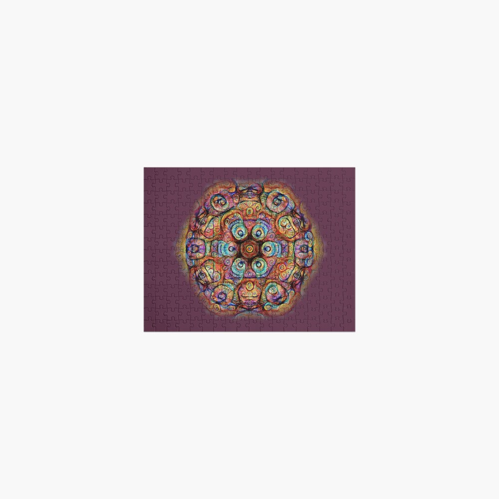 #DeepDreamed Amulet Jigsaw Puzzle
