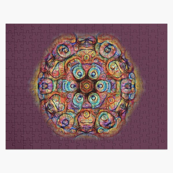 #DeepDreamed Amulet Jigsaw Puzzle