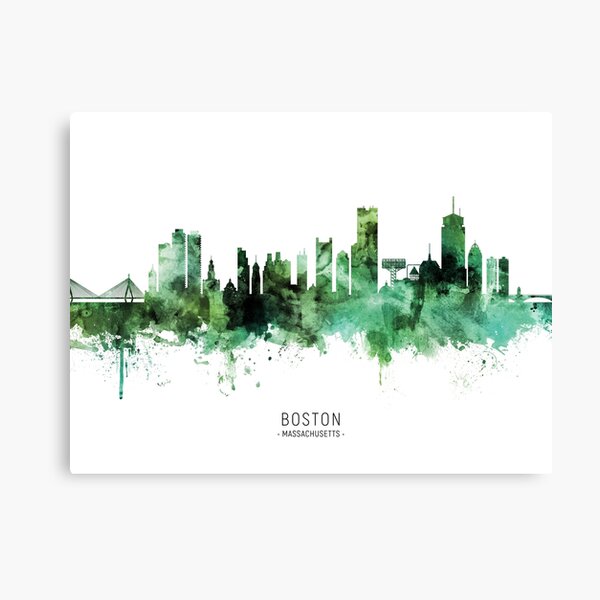 Item preview, Boston Massachusetts Skyline designed and sold by ArtPrints.