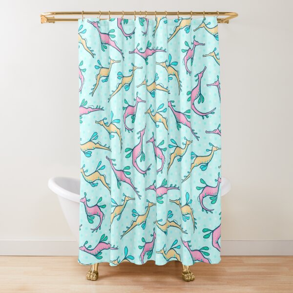 Sea Dragons Shower Curtain
