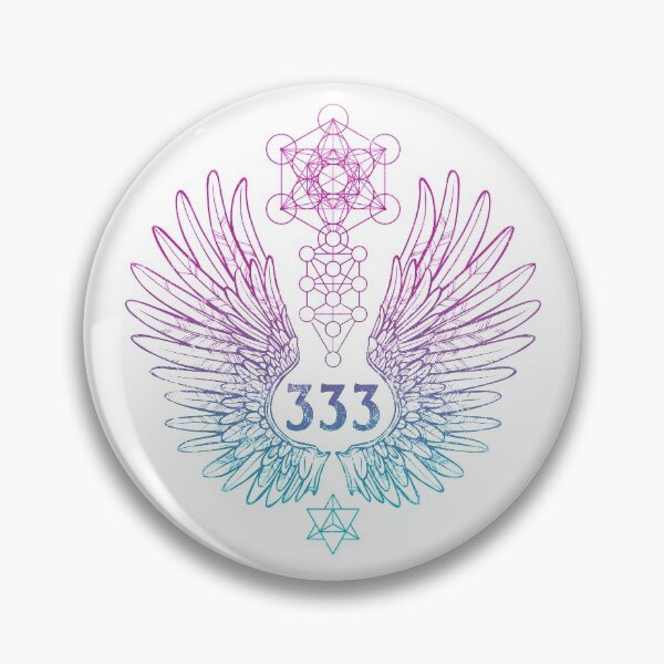 Item preview, Angel Number 333 Sacred Geometry designed and sold by LadyMoldavite.