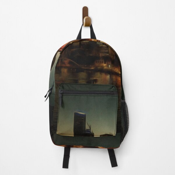 Item preview, Waterside view of Melbourne at night designed and sold by ashishagarwal74.