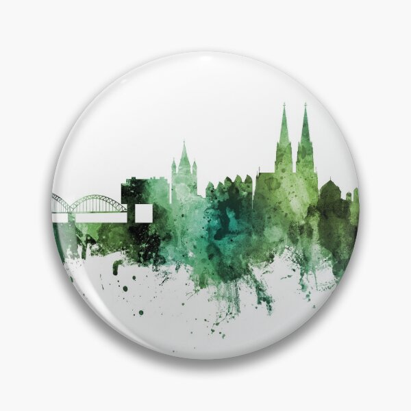 Item preview, Cologne Germany Skyline designed and sold by ArtPrints.