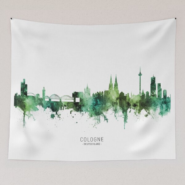 Item preview, Cologne Germany Skyline designed and sold by ArtPrints.