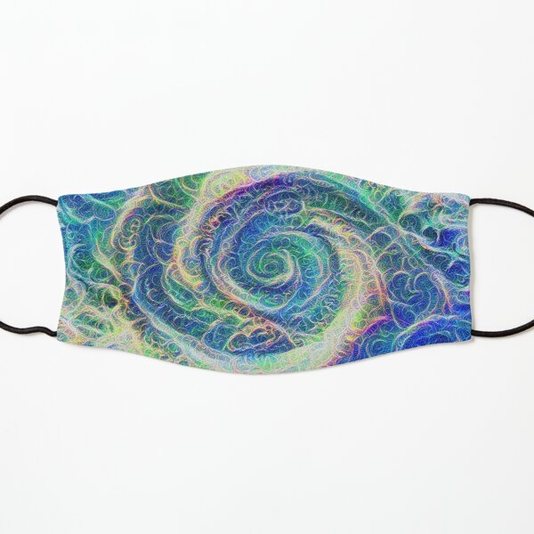 Vortex dragon #DeepDream B Kids Mask