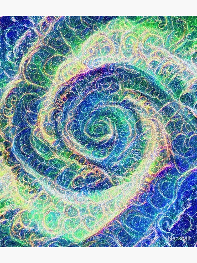 Vortex dragon #DeepDream B by blackhalt