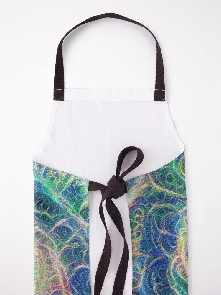 Alternate view of Vortex dragon #DeepDream B Apron