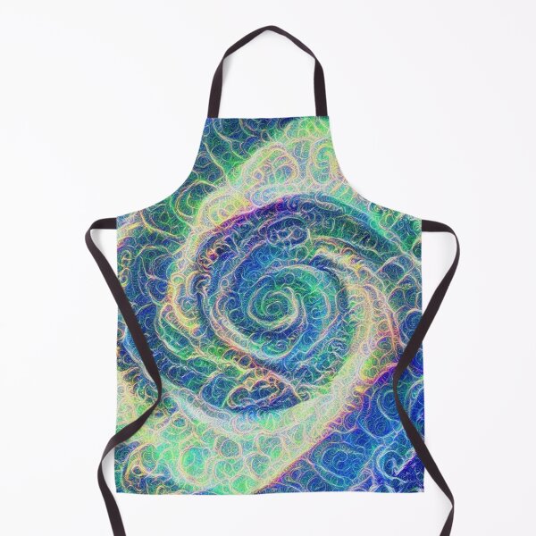 Vortex dragon #DeepDream B Apron