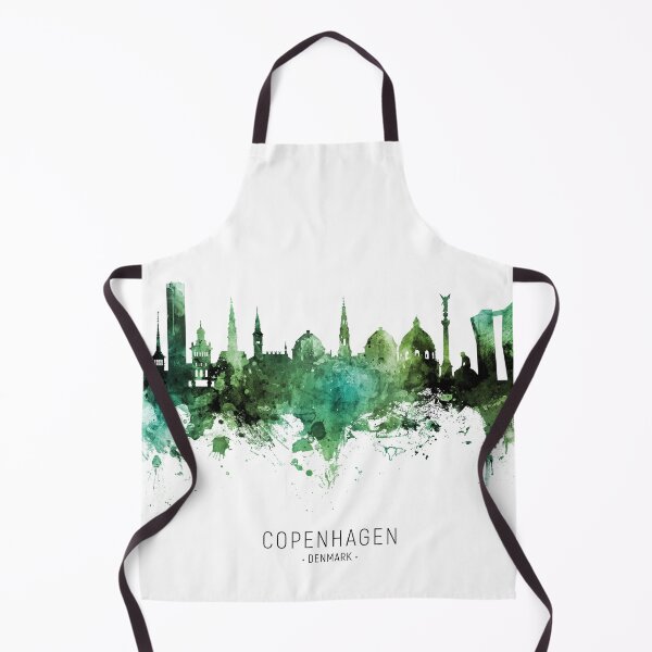 Item preview, Copenhagen Denmark Skyline designed and sold by ArtPrints.