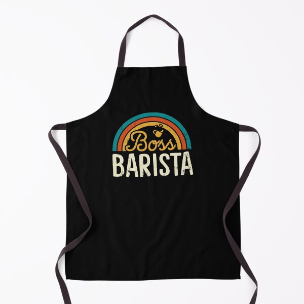 Retro Boss Barista Apron