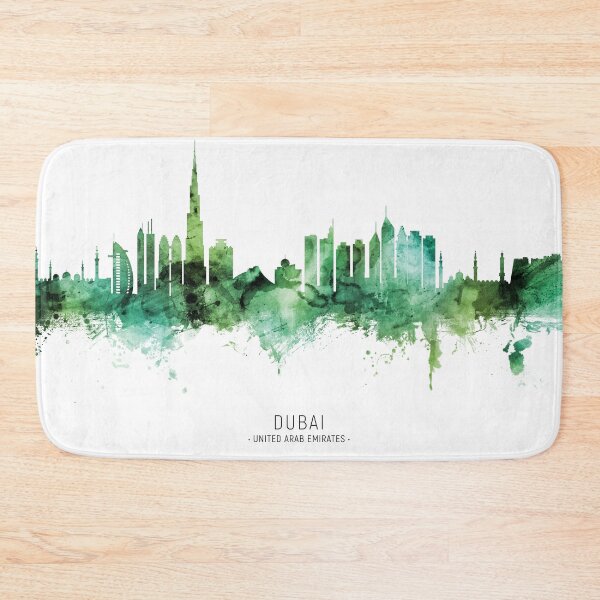 Aperçu de l'œuvre Dubai Skyline créée et vendue par ArtPrints.