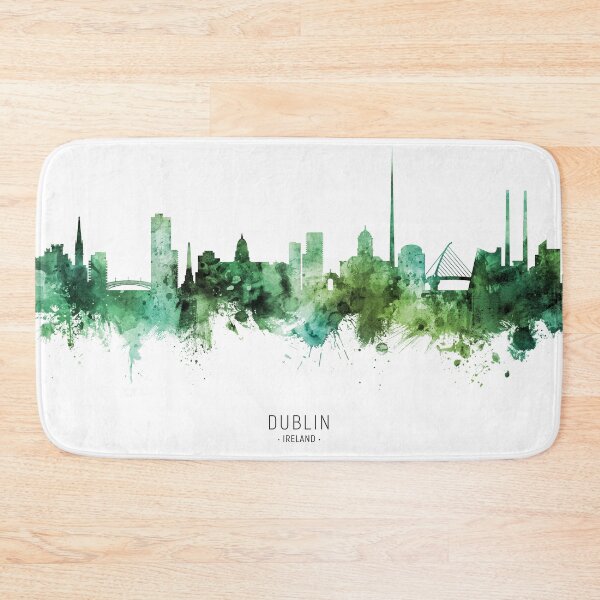 Artikelvorschau, Dublin Ireland Skyline entworfen und verkauft von ArtPrints.