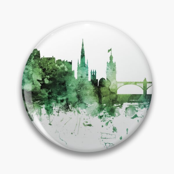 Item preview, Edinburgh Scotland Skyline designed and sold by ArtPrints.