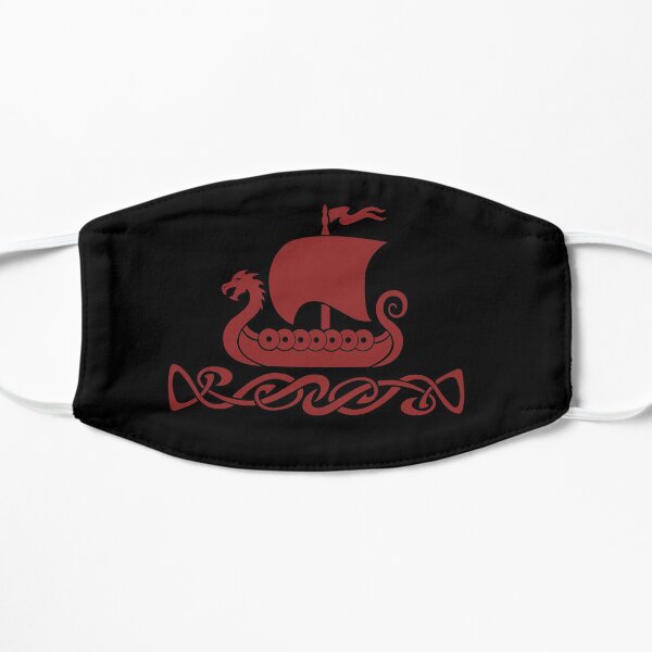 Dragon Boat - Red Flat Mask