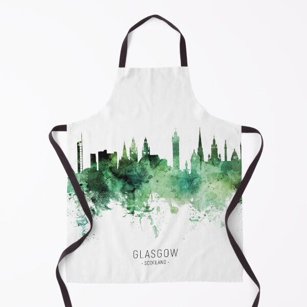 Aperçu de l'œuvre Glasgow Scotland Skyline créée et vendue par ArtPrints.