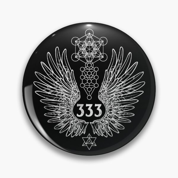 Item preview, Angel Number 333 Sacred Geometry designed and sold by LadyMoldavite.