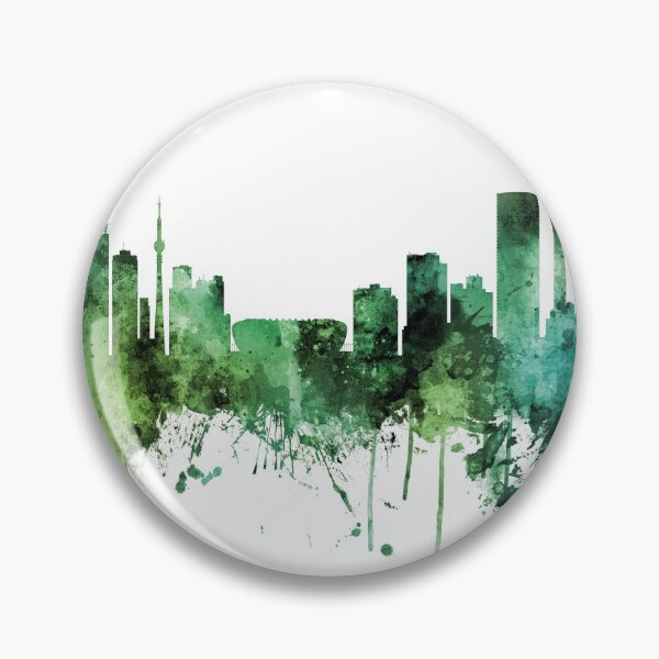 Item preview, Johannesburg South Africa Skyline designed and sold by ArtPrints.