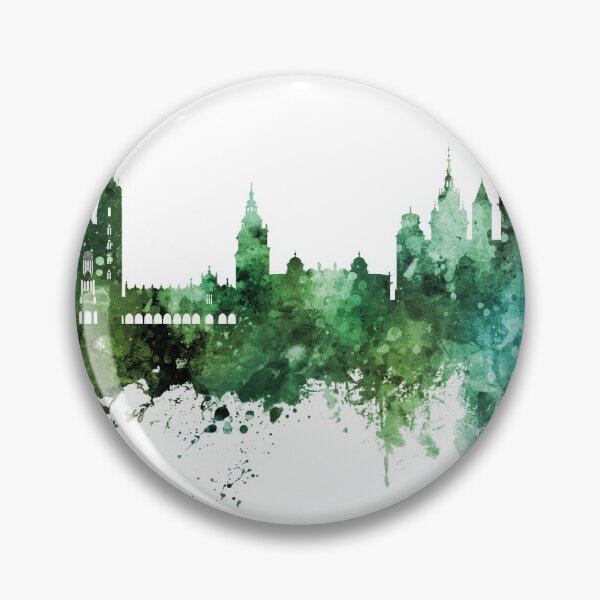 Item preview, Krakow Poland Skyline designed and sold by ArtPrints.
