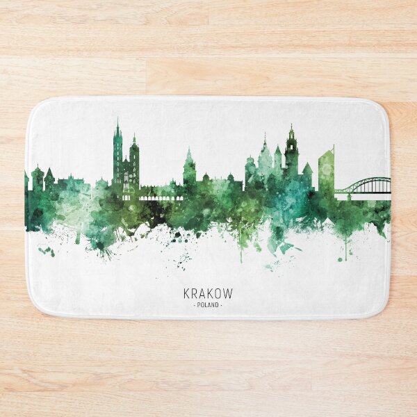 Item preview, Krakow Poland Skyline designed and sold by ArtPrints.