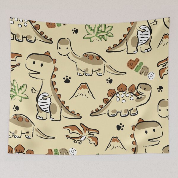 Item preview, Doodle Dinosaurs designed and sold by Vector Scout Lab.