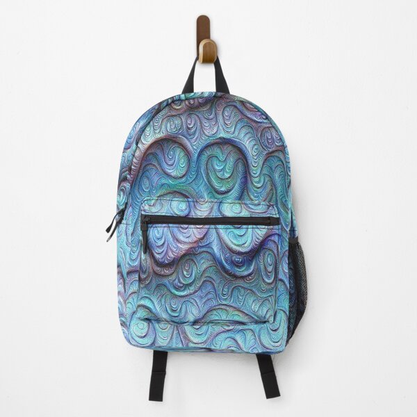 Item preview, Frozen sea liquid lines and waves #DeepDream designed and sold by blackhalt.